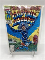 Vintage 1991 Captain America Comic Book