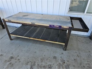 Metal Shop Work Table