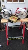 Circular power saws (110v) & saber saw