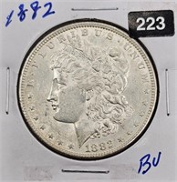 1882 U.S. Morgan Silver Dollar BU