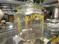 VINTAGE PLANTERS PEANUTS JAR 10"