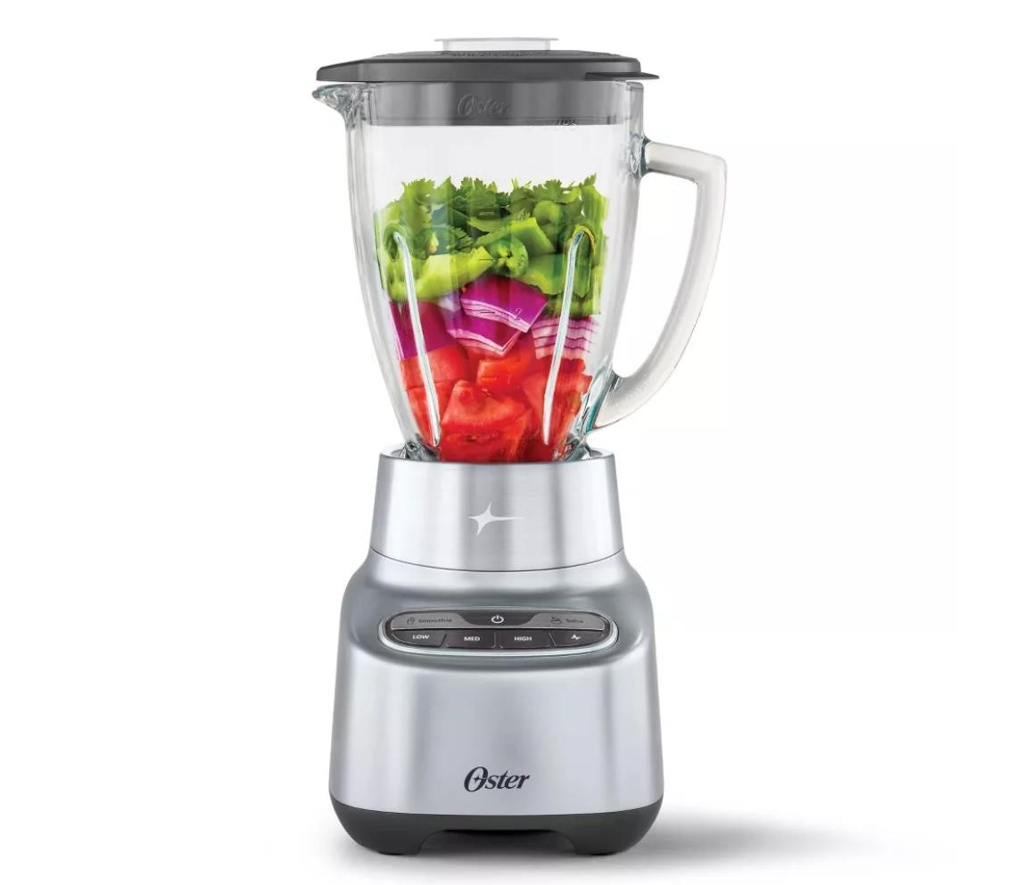 Oster 2-in-1 One Touch Blender - Stainless Steel