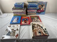 Large selection of doll books