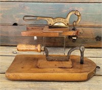 PAIR OF ANTIQUE TOBACCO CUTTERS