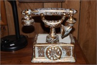 Stangl Pottery Antique Gold Telephone Planter