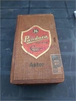 Pandora Cigars Wood Box with Contents
