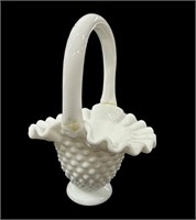 Fenton Hobnail Basket