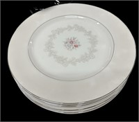 (8) Sweet Afion Fine China Plates