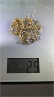 Scrap gold 14k broken chains 25 grams
