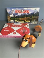 Monopoly National Parks, Coca Cola Chess, Toy
