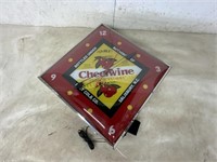 CHEERWINE SALISBURY NC ELECTRIC GLASS FACED CLOCK