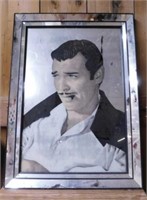 Clark Gable carnival mirror photo print in