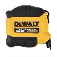 DEWALT $25 Retail ATOMIC 25'x1-1/8" Tape Measure