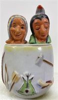 Vintage Native American Salt & Pepper Nodders