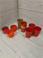 Tupperware mixed cup lot