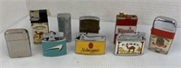 Lot of zippo lighters and more