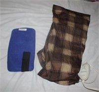 a heating pad and a Thermipaq