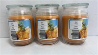 3 New Ashland Ice Tea Scent Jar Candles