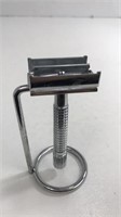 Metal Straight Razor Shaver With Stand