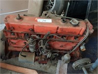 Straight 6 Petrol Vehicle Motor, Gear Box, 5 Tyres