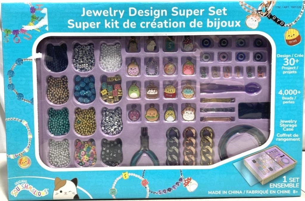 Squishmallows Jewelry Design Super Set