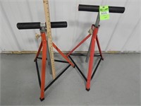 Pair of 24"-42" adjustable board stands
