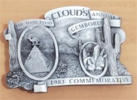 1983 Commemorative Cloud's Belt Buckle