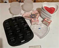 G - Assorted Valentine's dishes & more