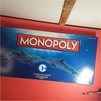 Monoploy Clearwater aquarium game