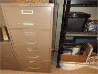 Century 4-Drawer Steel File Cabinet