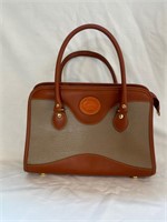 Vintage Dooney And Bourke White Pebbled Leather