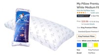 My Pillow Premium Series [King, White Medium Fill]