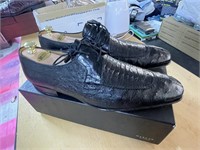 Mezlan genuine orstrich  size 13m shoes