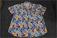 Vintage Pearl River Clothing Short Sleeve Top 3XL