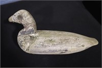 Antique canvasback decoy