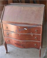 Antique drop front desk