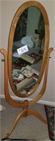 Oak Dressing Mirror-Lower Level