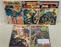 5 Vintage DC The Brave and The Bold Comics