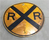 Railroad Crossing sign-36 in diameter