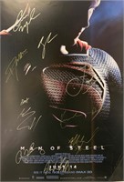 Henry Cavill Autograph Man of Steel Poster