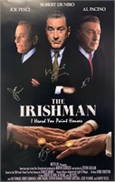 Martin Scorsese Autograph Irishman Poster