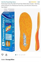 New Powerstep Pulse Plus Ball of Foot Pain Relief