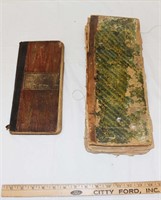 1873 & 1897 LEDGERS - CONDITION AS SHOWN