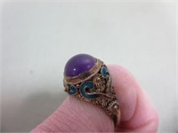 The King's Pinky Ring -Royal Purple