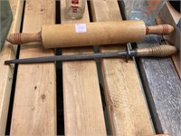 Rolling Pin/Wooden Handle Poker