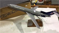 United airlines jetliner model airplane with