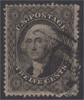 US Stamps #36B Used Type II (outer frame  CV $250