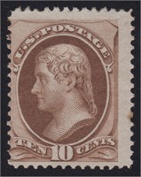 US Stamps #150 Mint Original Gum, Disturb CV $2000