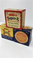 3 boxes of vintage shotgun shells