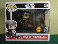 Funko Pop! Vinyl Figure #229 Luke Skywalker With S